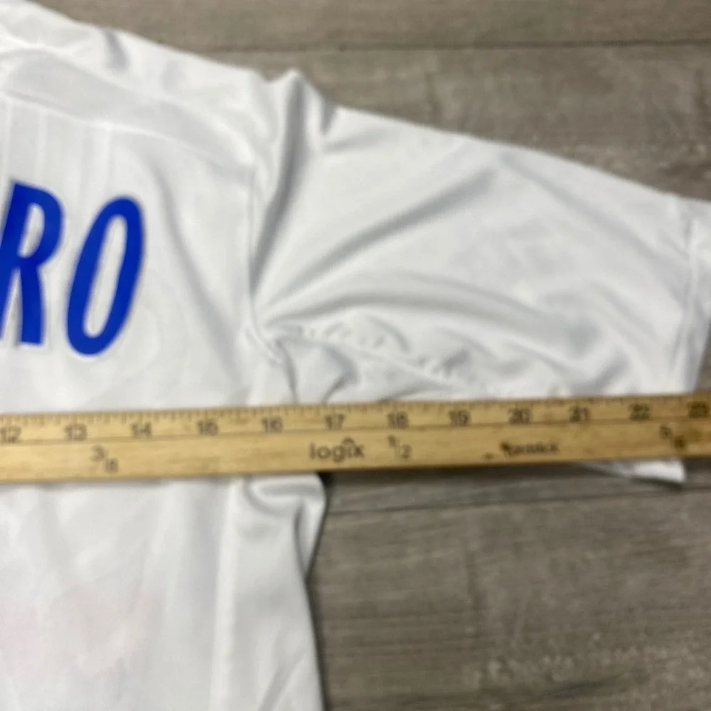 Umbro Olympique Lyonnais Jersey Youth XL White Lisandro 9 Soccer Shirt Lyon